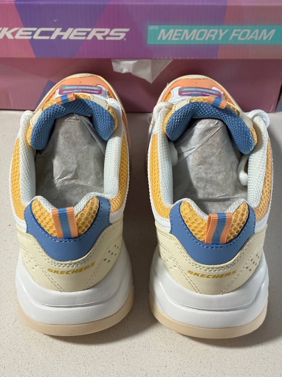 Skechers Memory Foam Zapatillas Deportivas Mujer