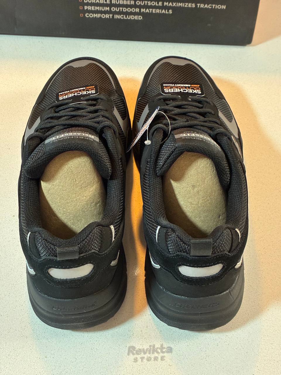 Skechers Outdoor Memory Foam Zapatillas Negras