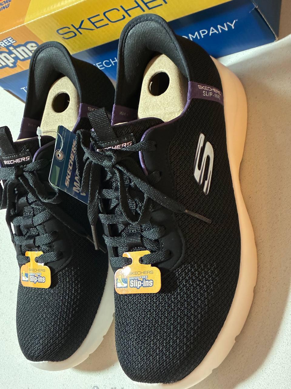 Skechers Slip-ins Mujer Negro/Morado EUR 36