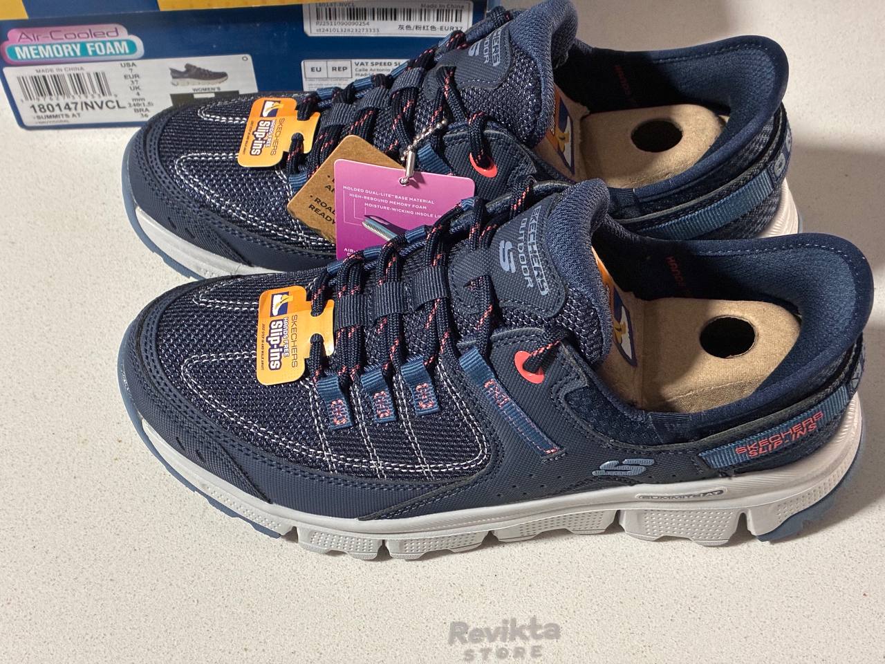 Skechers Slip-ins Mujer Talla 37 Azul