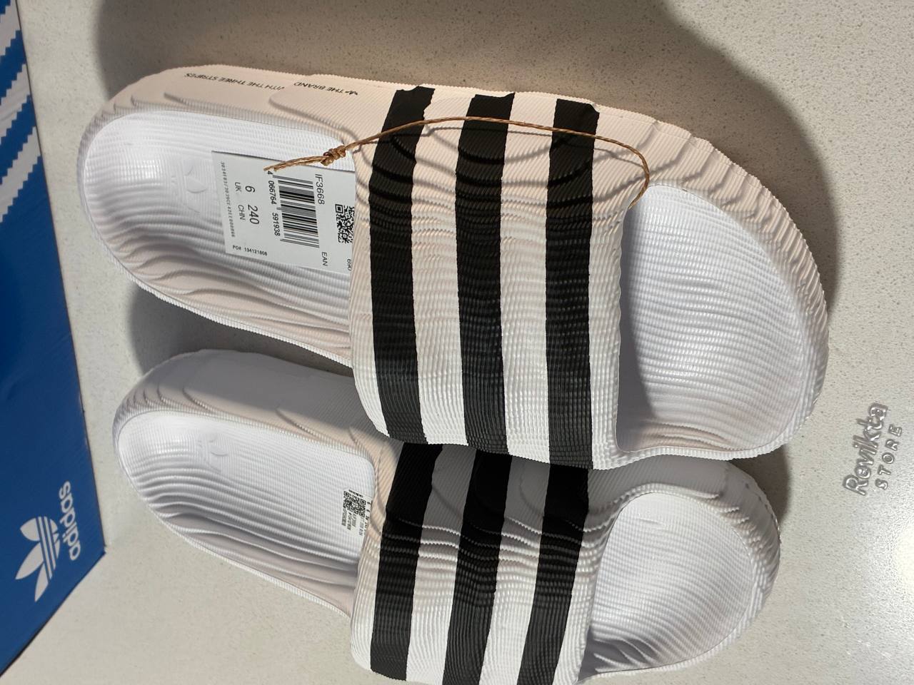 Chanclas Adidas Blancas Tallas Eur 36.5, 38 y 39