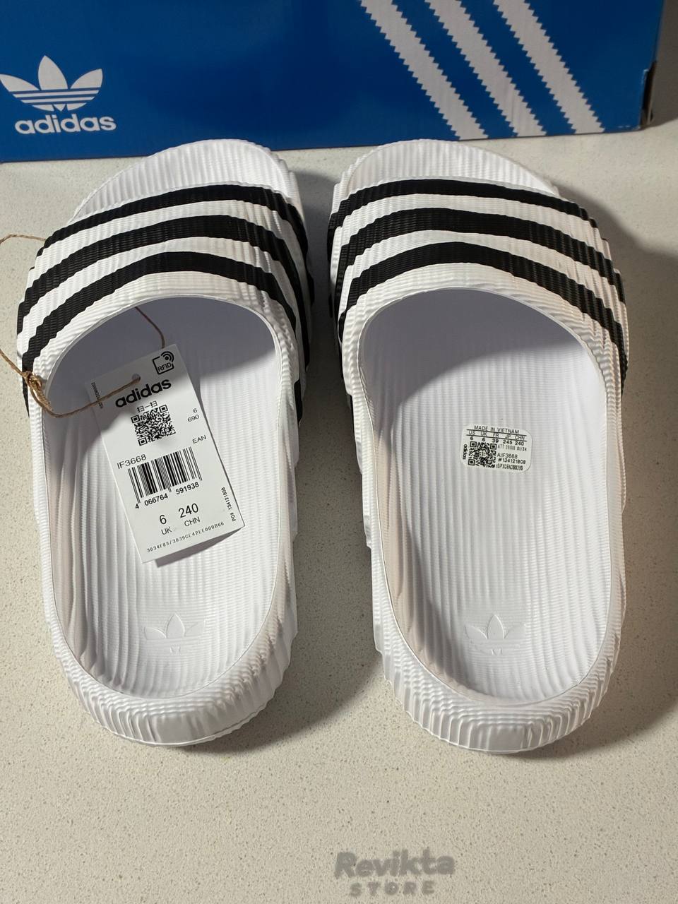 Chanclas Adidas Blancas Tallas Eur 36.5, 38 y 39