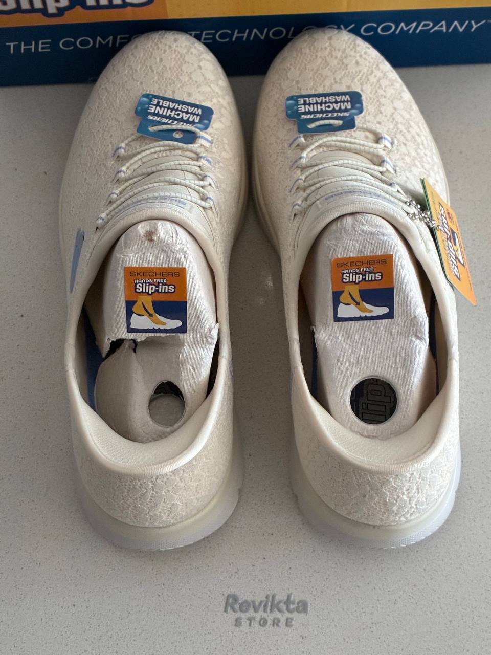 Skechers Slip-ins Blancas Eur 37 y 38 OFWT