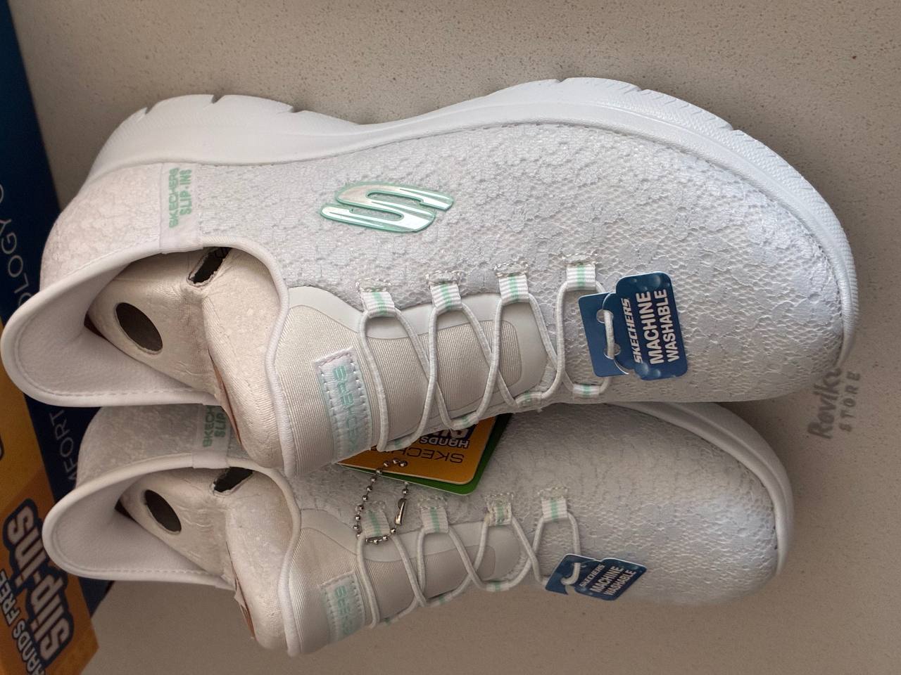 Skechers Slip-Ins Blancas Mujer Eur 37 y 38 WHT